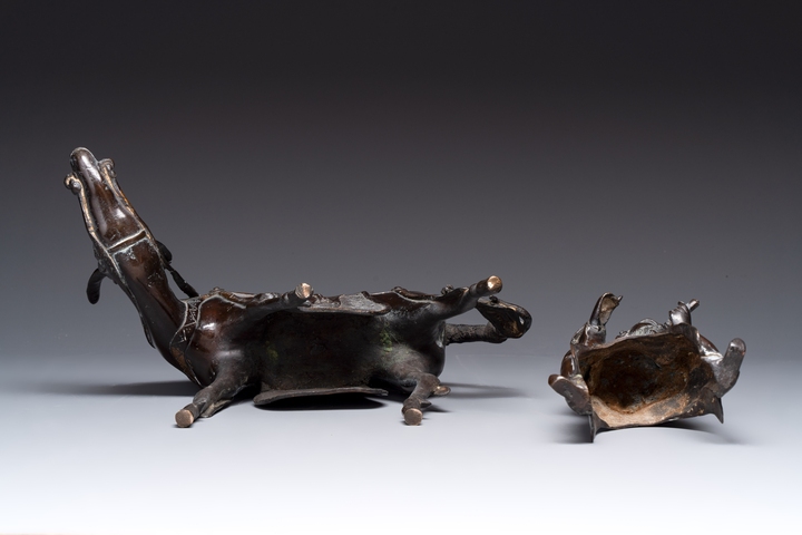 古玩銅器銅香薰真品鑒賞圖