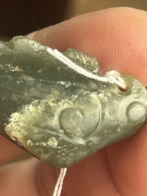 古玩玉器仿古做舊玉鳥型件真品鑒賞圖