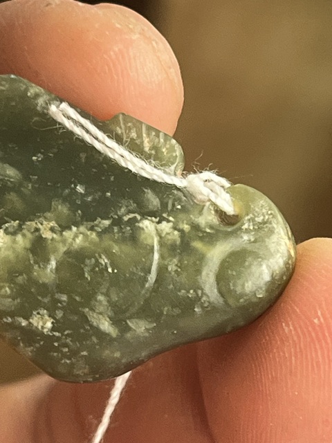 古玩玉器仿古做舊玉鳥型件真品鑒賞圖