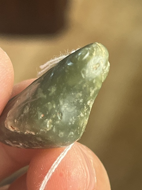 古玩玉器仿古做舊玉鳥型件真品鑒賞圖