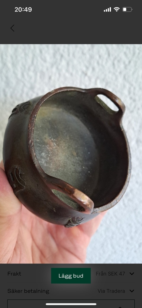 古玩銅器銅爐真品鑒賞圖