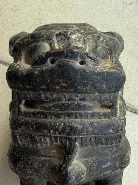 古玩雜項(xiàng)石雕獅子擺件真品鑒賞圖