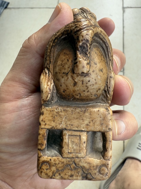 古玩雜項石獅真品鑒賞圖