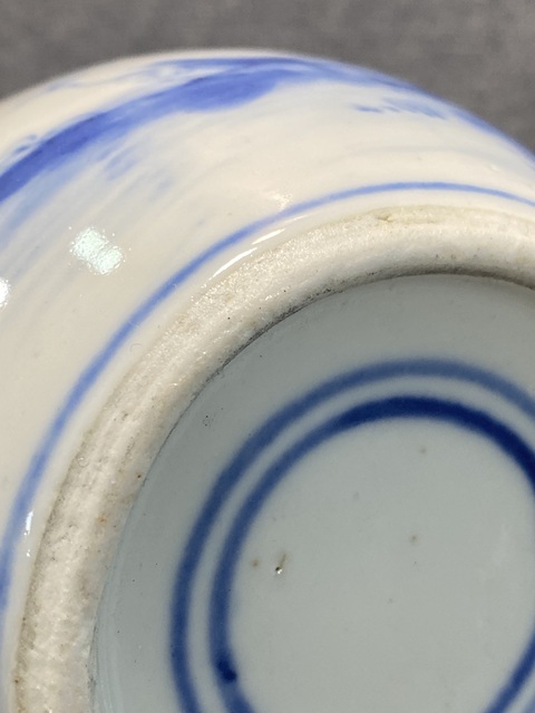 古玩陶瓷青花人物故事罐真品鑒賞圖