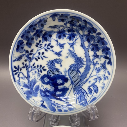 古玩陶瓷清晚期·【五倫圖】青花杯碟拍賣(mài),當(dāng)前價(jià)格4260元