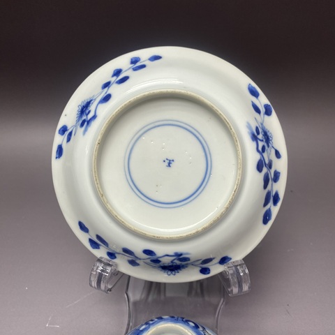 古玩陶瓷清晚期·【五倫圖】青花杯碟拍賣(mài),當(dāng)前價(jià)格4260元