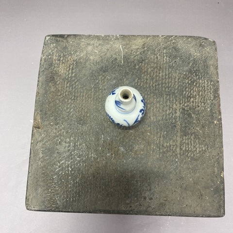 古玩陶瓷花卉紋青花葫蘆瓶真品鑒賞圖