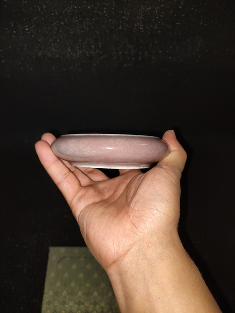 古玩陶瓷紅釉洗真品鑒賞圖
