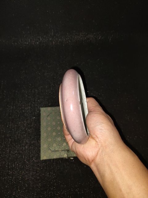 古玩陶瓷紅釉洗真品鑒賞圖
