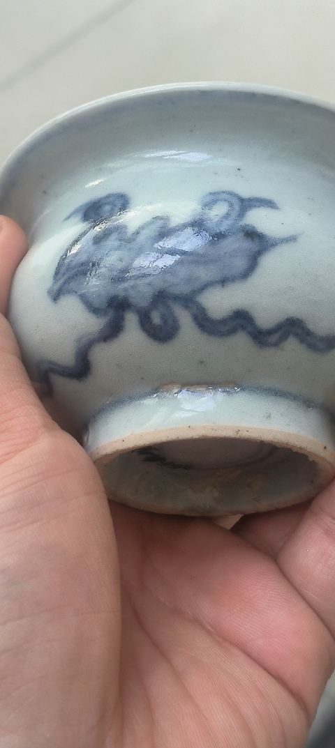 古玩陶瓷青花香爐真品鑒賞圖