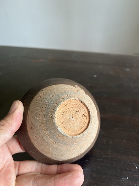 古玩陶瓷褐釉盞真品鑒賞圖