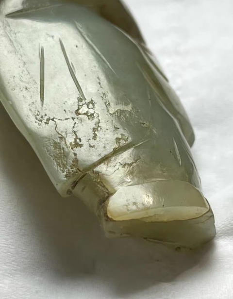 古玩玉器童子真品鑒賞圖