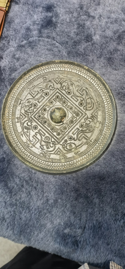 古玩銅器銅鏡真品鑒賞圖