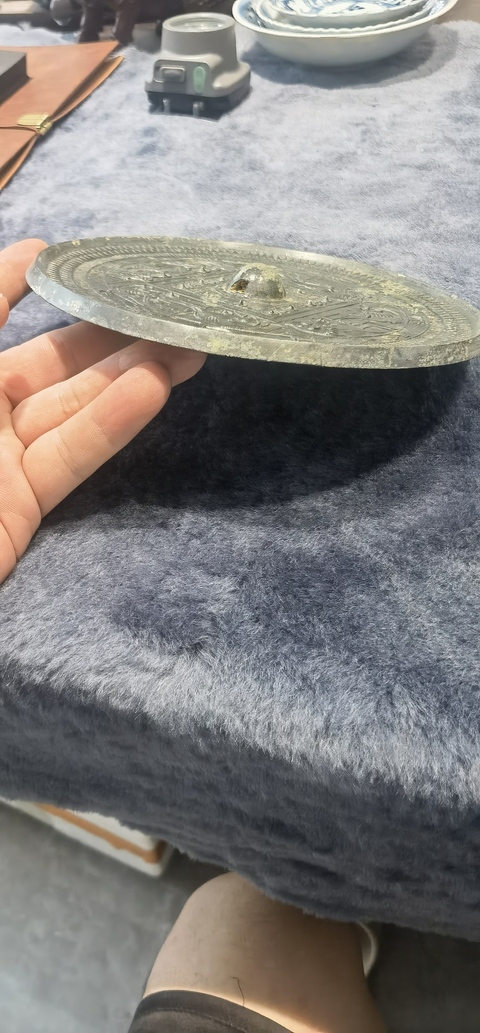 古玩銅器銅鏡真品鑒賞圖