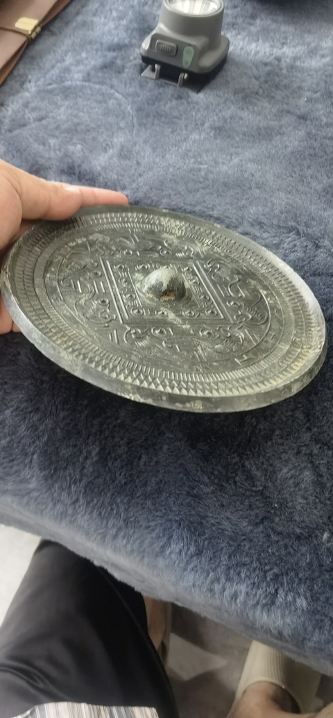 古玩銅器銅鏡真品鑒賞圖