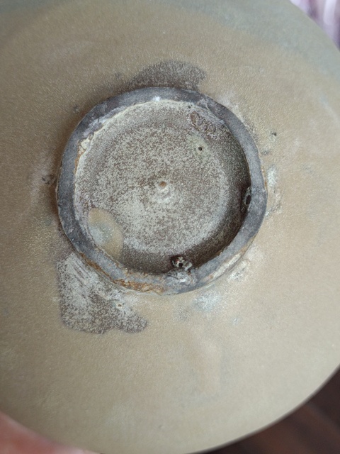 古玩陶瓷越窯青瓷葵口盞真品鑒賞圖