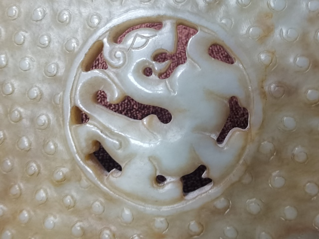 古玩玉器仿古玉璧真品鑒賞圖