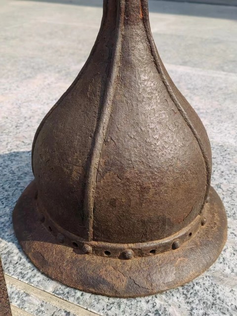 古玩雜項盔真品鑒賞圖