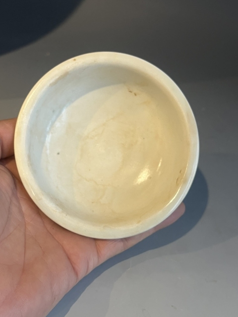古玩陶瓷館藏級精品五代十國邢窯白瓷宮式碗拍賣,當前價格3980元