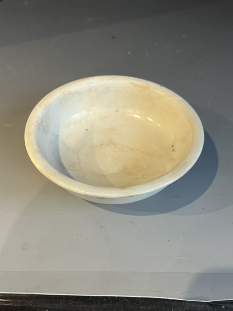 古玩陶瓷館藏級精品五代十國邢窯白瓷宮式碗拍賣,當前價格3980元