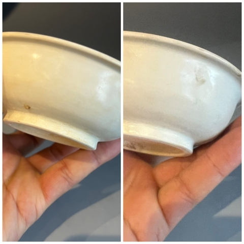 古玩陶瓷館藏級精品五代十國邢窯白瓷宮式碗拍賣,當前價格3980元