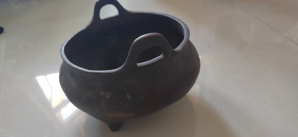古玩陶瓷民國(guó)香爐真品鑒賞圖