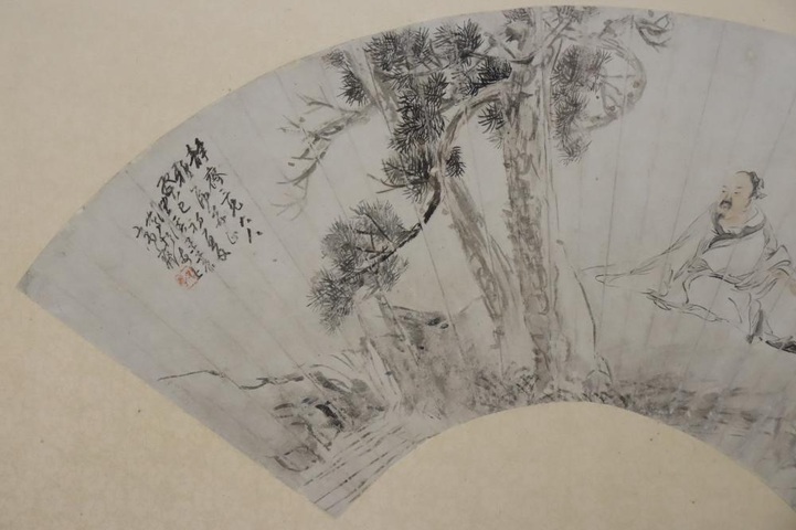 古玩字畫靜真品鑒賞圖