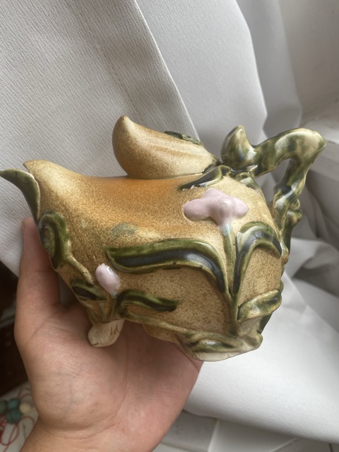 古玩陶瓷仿生倒流壺真品鑒賞圖