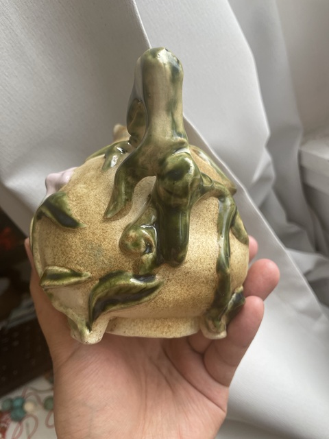 古玩陶瓷仿生倒流壺真品鑒賞圖
