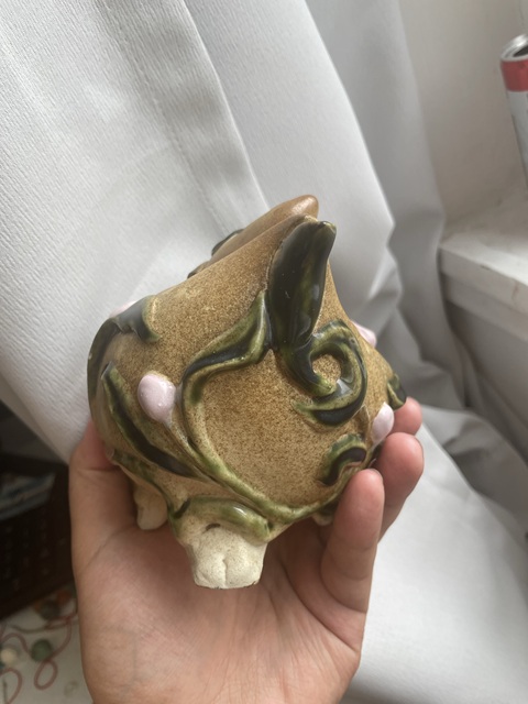 古玩陶瓷仿生倒流壺真品鑒賞圖