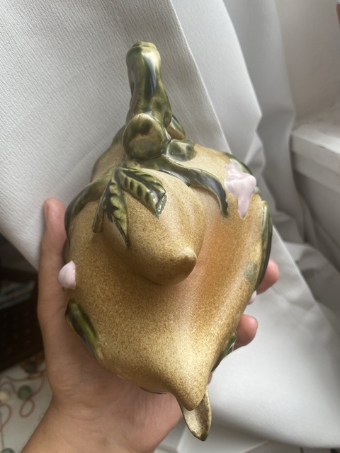 古玩陶瓷仿生倒流壺真品鑒賞圖