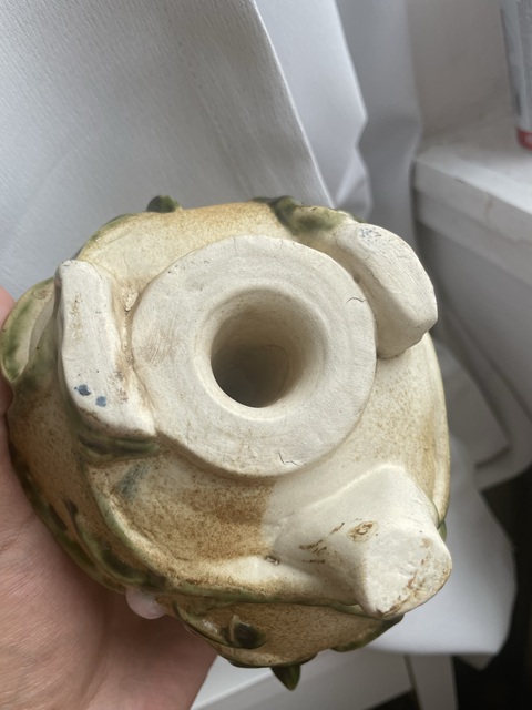 古玩陶瓷仿生倒流壺真品鑒賞圖