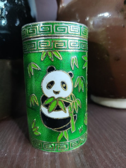 古玩雜項琺瑯彩小罐真品鑒賞圖