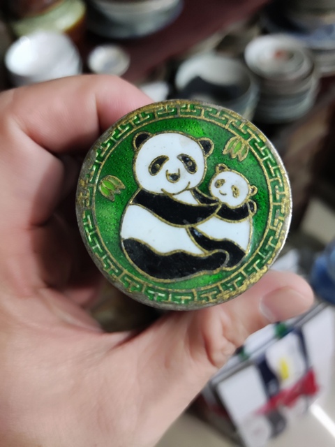 古玩雜項琺瑯彩小罐真品鑒賞圖