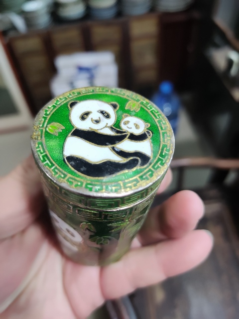 古玩雜項琺瑯彩小罐真品鑒賞圖