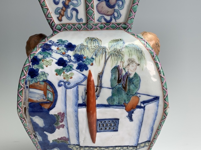 古玩陶瓷尊真品鑒賞圖