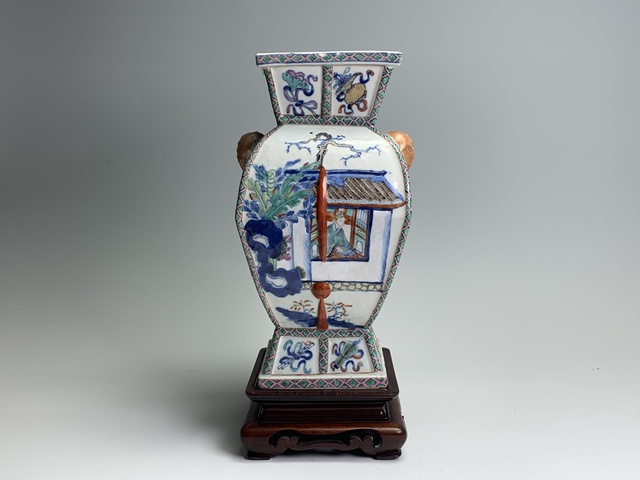 古玩陶瓷尊真品鑒賞圖