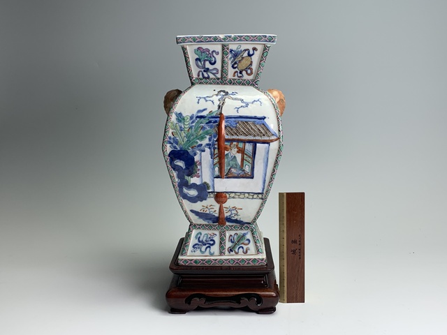 古玩陶瓷尊真品鑒賞圖