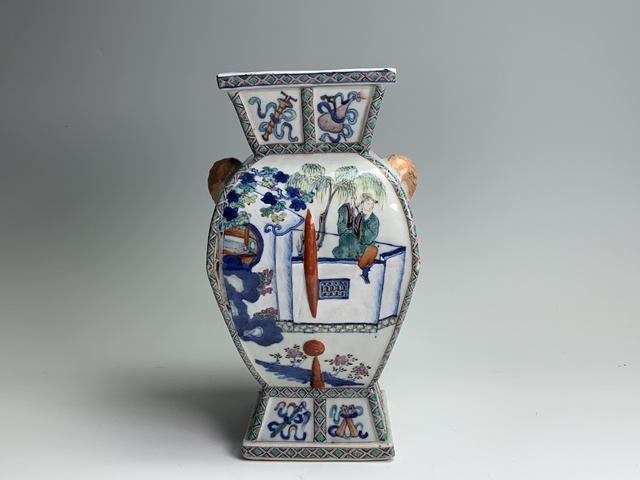 古玩陶瓷尊真品鑒賞圖