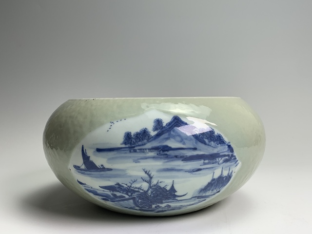 古玩陶瓷水盂真品鑒賞圖