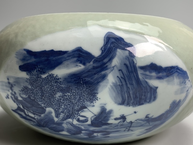 古玩陶瓷水盂真品鑒賞圖