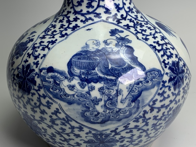 古玩陶瓷瓶真品鑒賞圖
