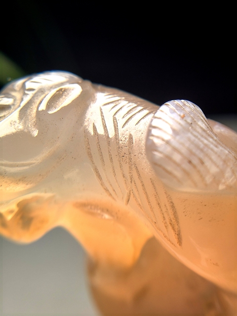 古玩雜項瑪瑙香爐真品鑒賞圖