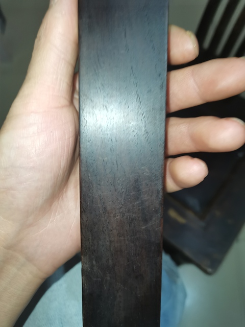 古玩雜項清紫檀木鎮紙拍賣,當前價格800元