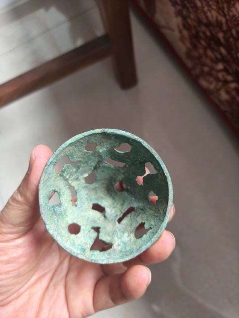 古玩銅器銅爐真品鑒賞圖