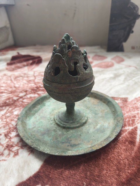古玩銅器銅爐真品鑒賞圖