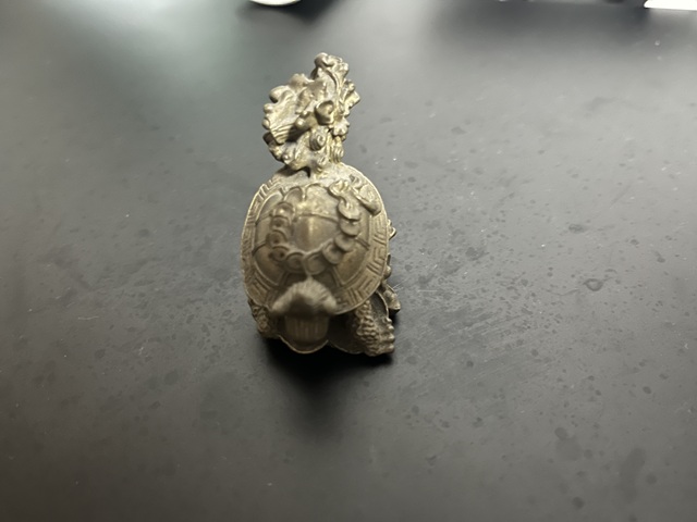 古玩陶瓷鍍銅龍龜真品鑒賞圖
