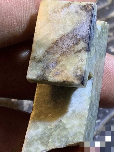 古玩玉器龍鉤殘件真品鑒賞圖