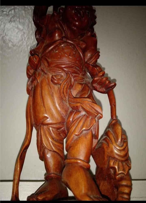 古玩雜項木雕真品鑒賞圖