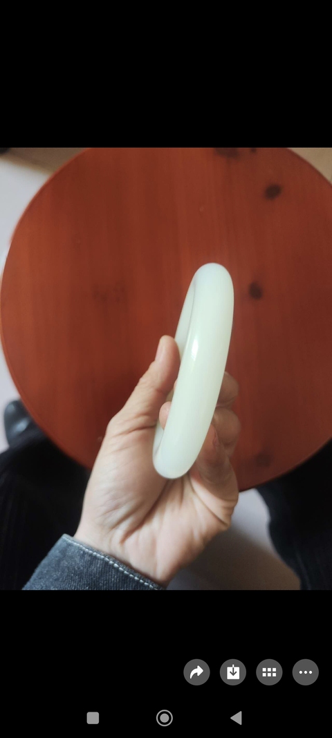 古玩玉器扁鐲子真品鑒賞圖